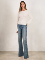 Women Jeans in Indigo Blue