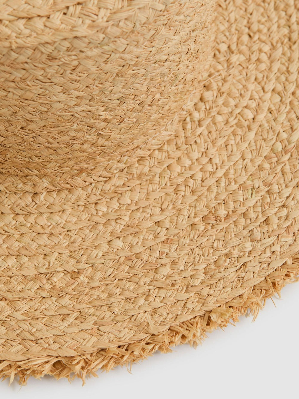 Women Straw Boater Hat in Natural