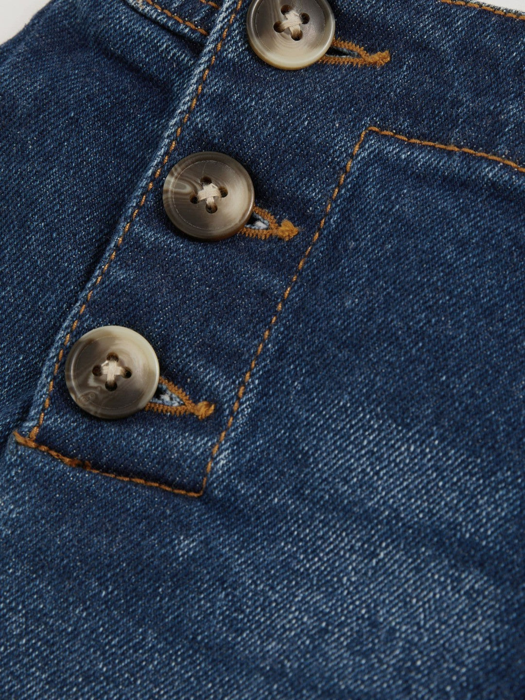 Children & Baby Straight-Leg Sailor Jeans in Blue