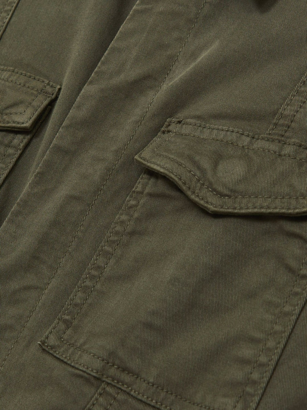 Women Good American Cotton Twill Jumpsuit with Stretch in Khaki