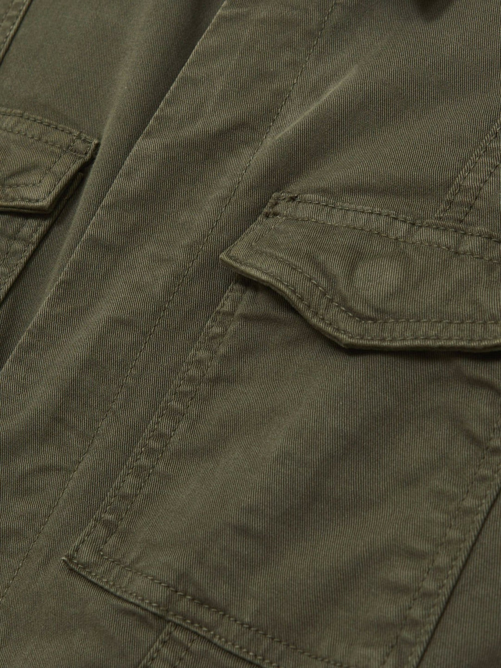 Women Good American Cotton Twill Jumpsuit with Stretch in Khaki