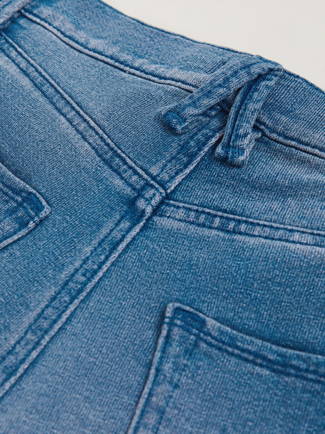 Women 100% Cotton Shorts in Indigo Blue