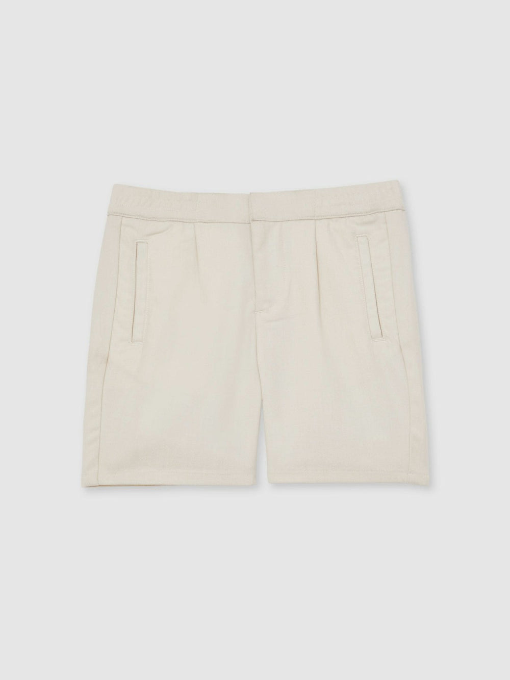 Children & Baby 13-14 yrs Relaxed Drawstring Shorts in Off White