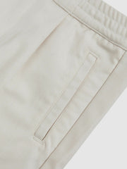 Children & Baby 13-14 yrs Relaxed Drawstring Shorts in Off White