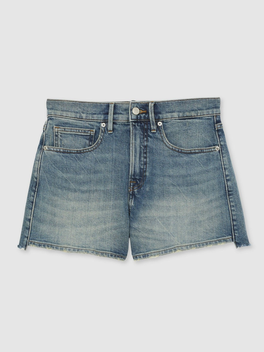 Women 90S Shorts in Indigo Blue