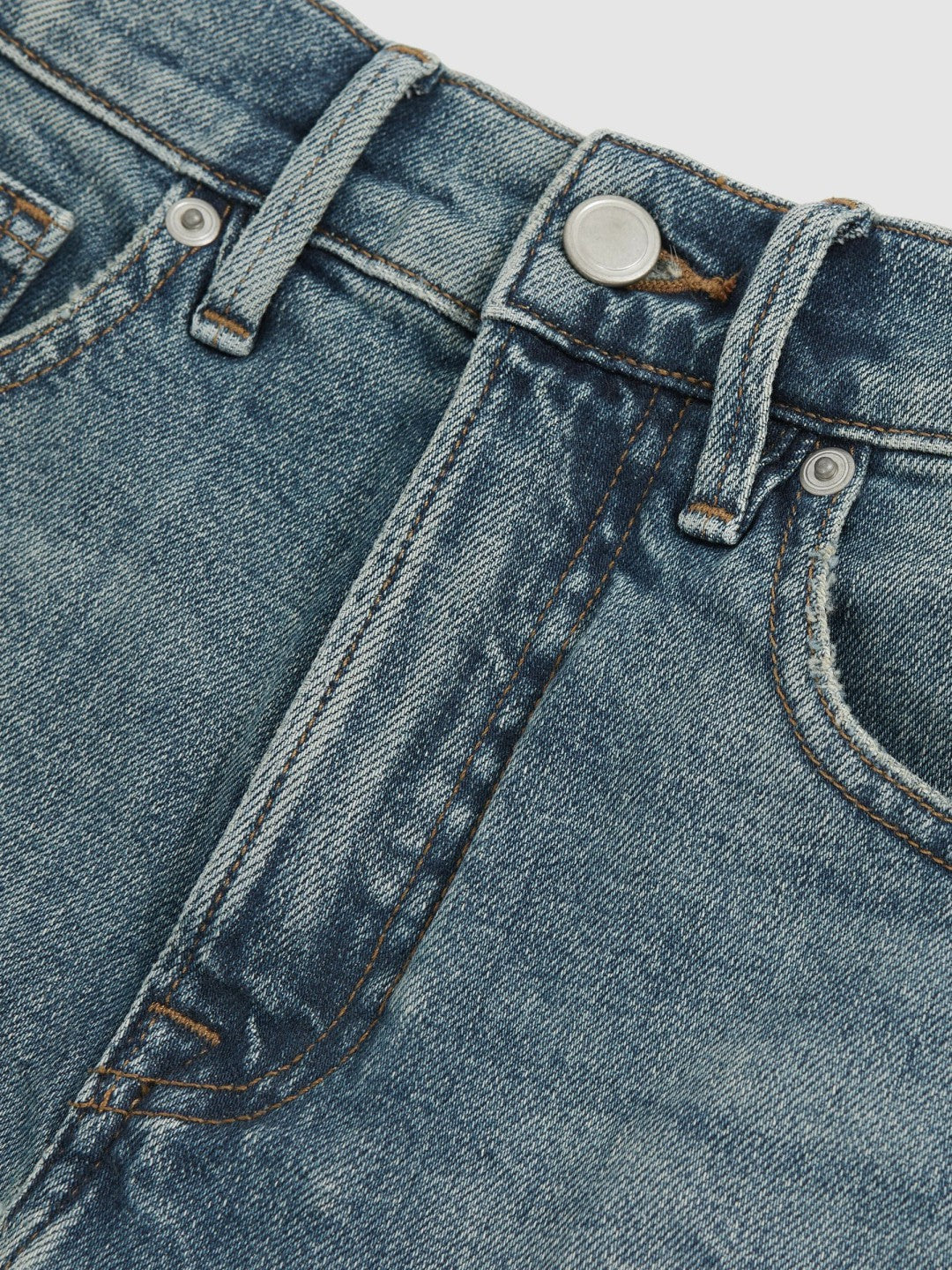 Women 90S Shorts in Indigo Blue