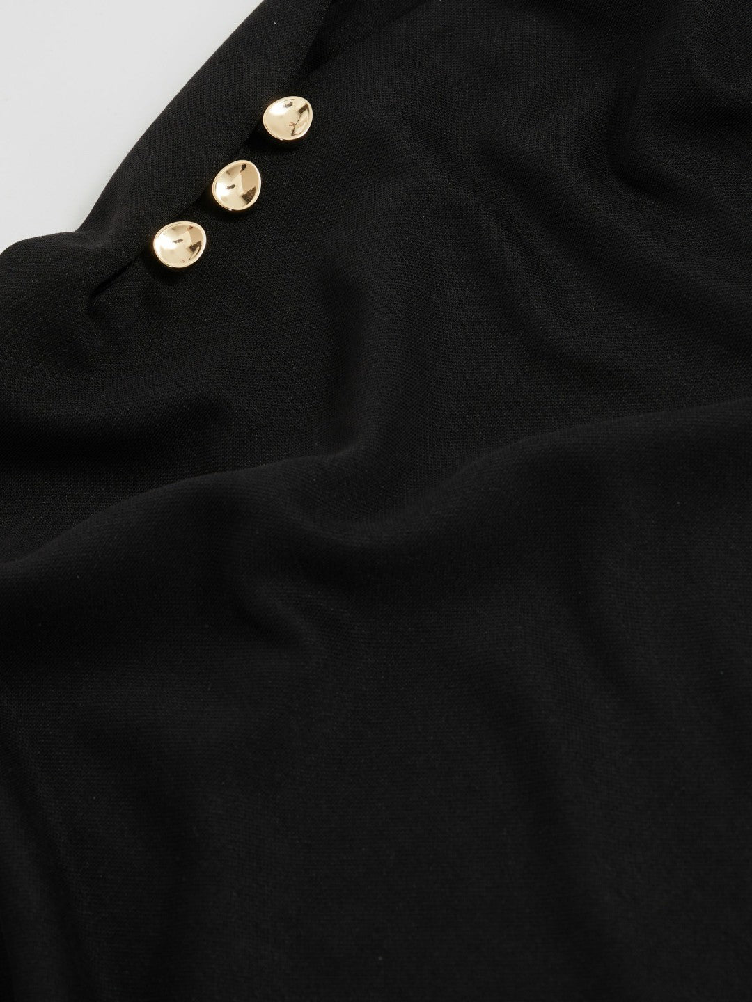 Women Acler Jersey Draped Midi Dress in Black
