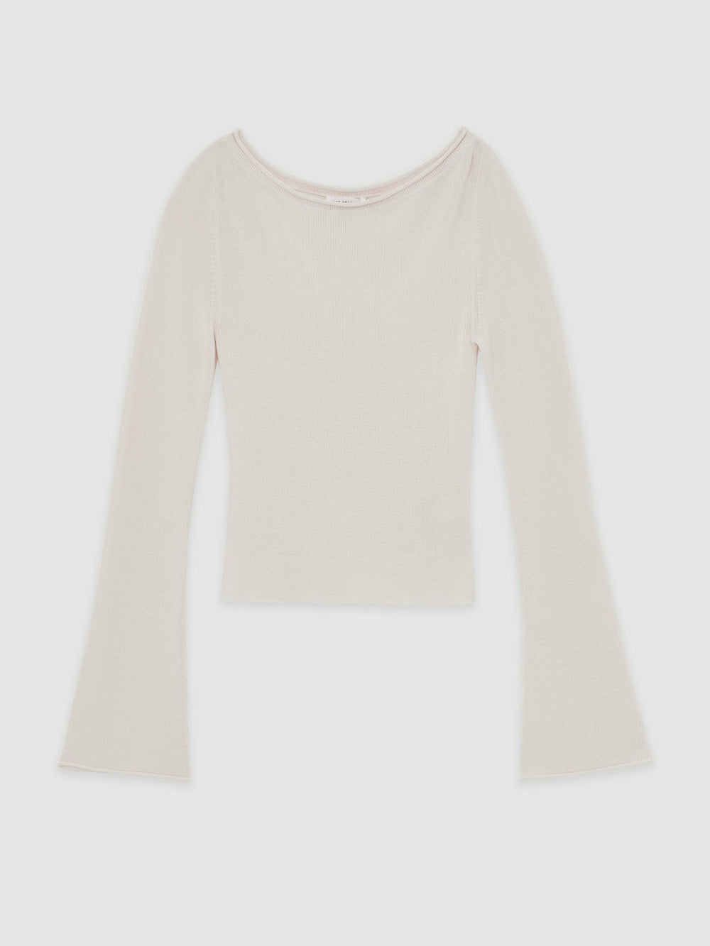 Women 100% Cotton Jumper in Ecru