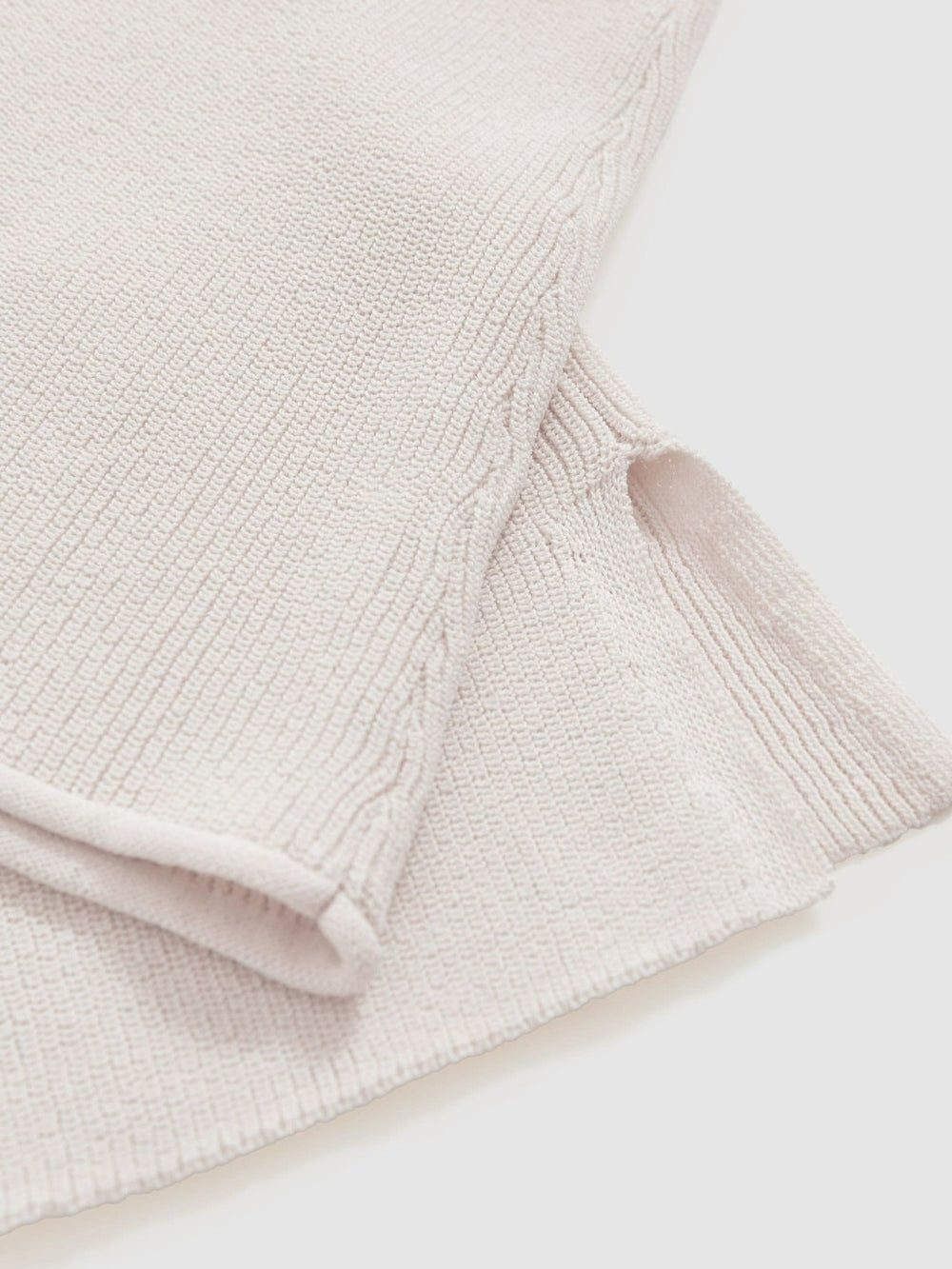 Women 100% Cotton Jumper in Ecru
