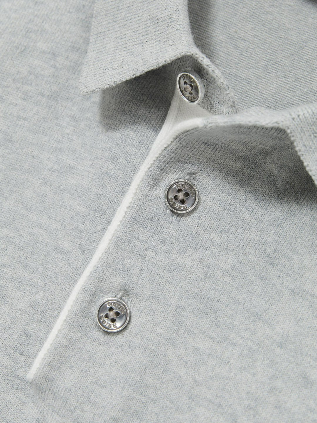 Children & Baby 9-13 yrs Contrast Placket Polo Shirt With Cotton in Washed Sage