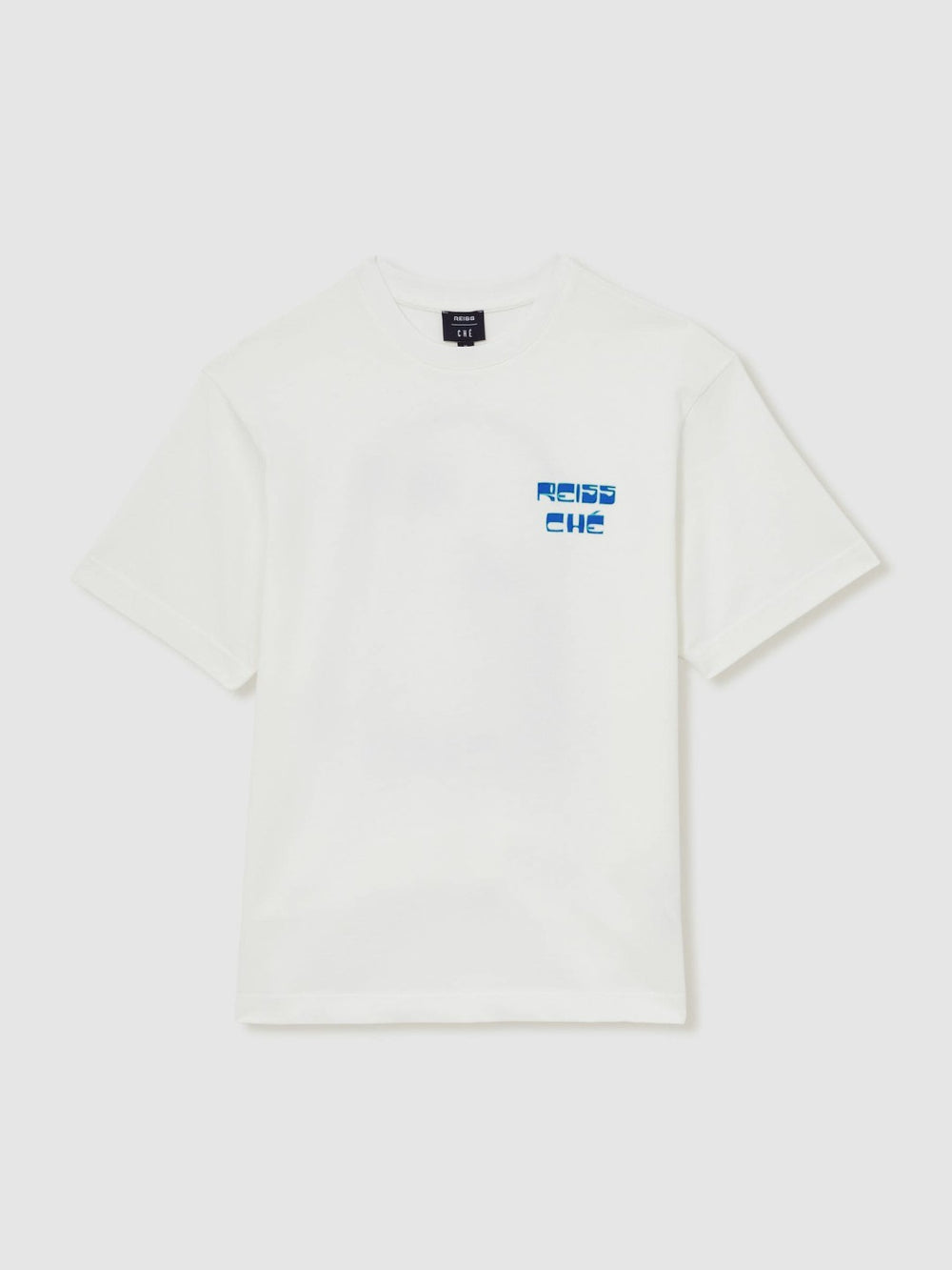 Men | Ché Cotton Palm-Print T-Shirt in White