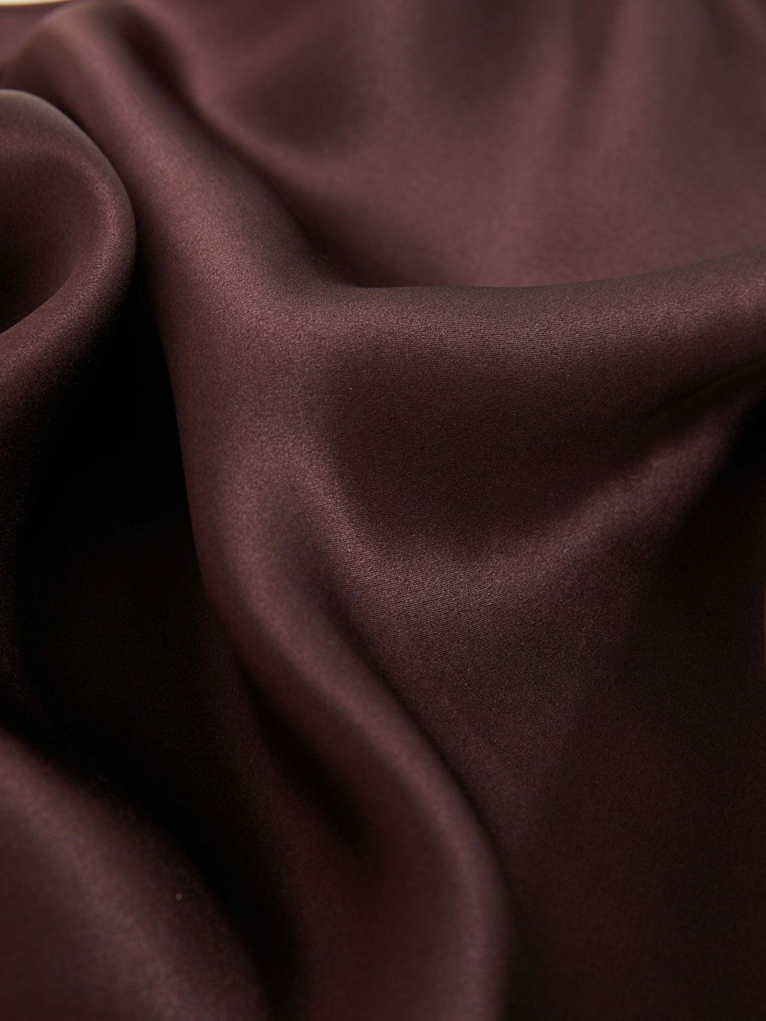 Women Silk Cami Top in Burgundy