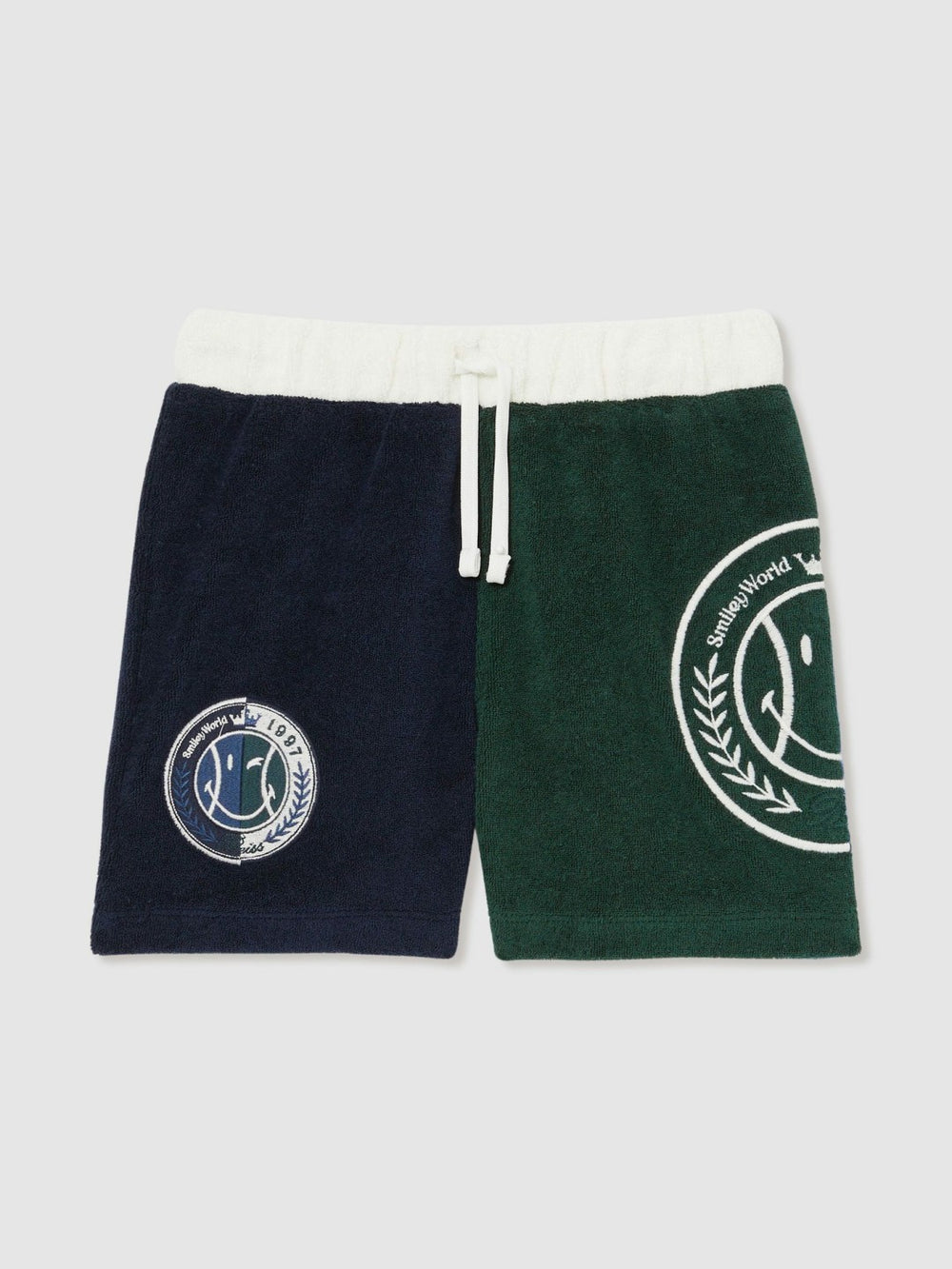 Children & Baby 9-13 yrs SmileyWorld Towelling Shorts in Blue