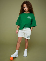 Children & Baby 3-9 yrs SmileyWorld Drawstring Shorts Unisex Fit in White