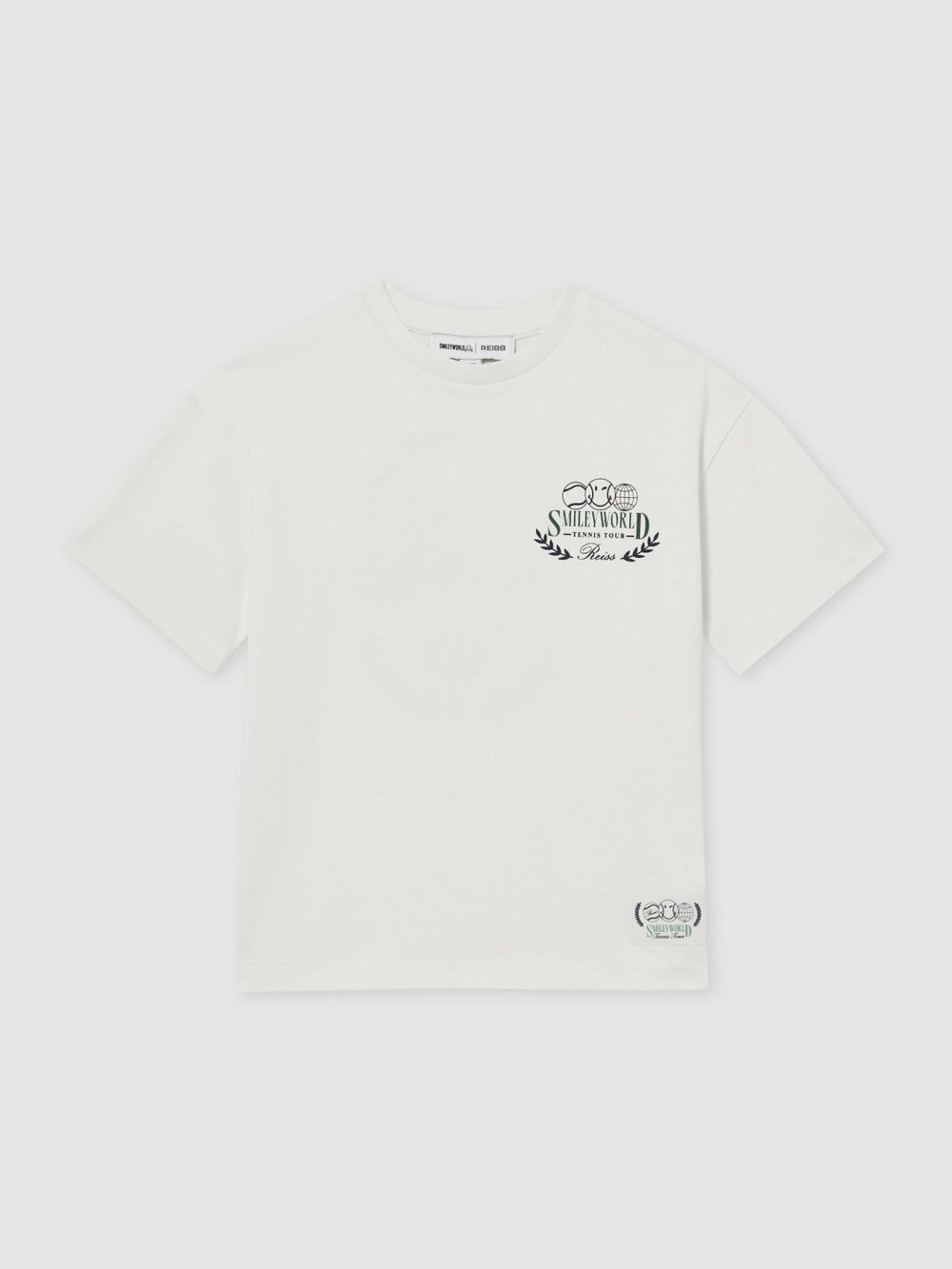 Children & Baby 3-9 yrs SmileyWorld Oversize T-Shirt in White