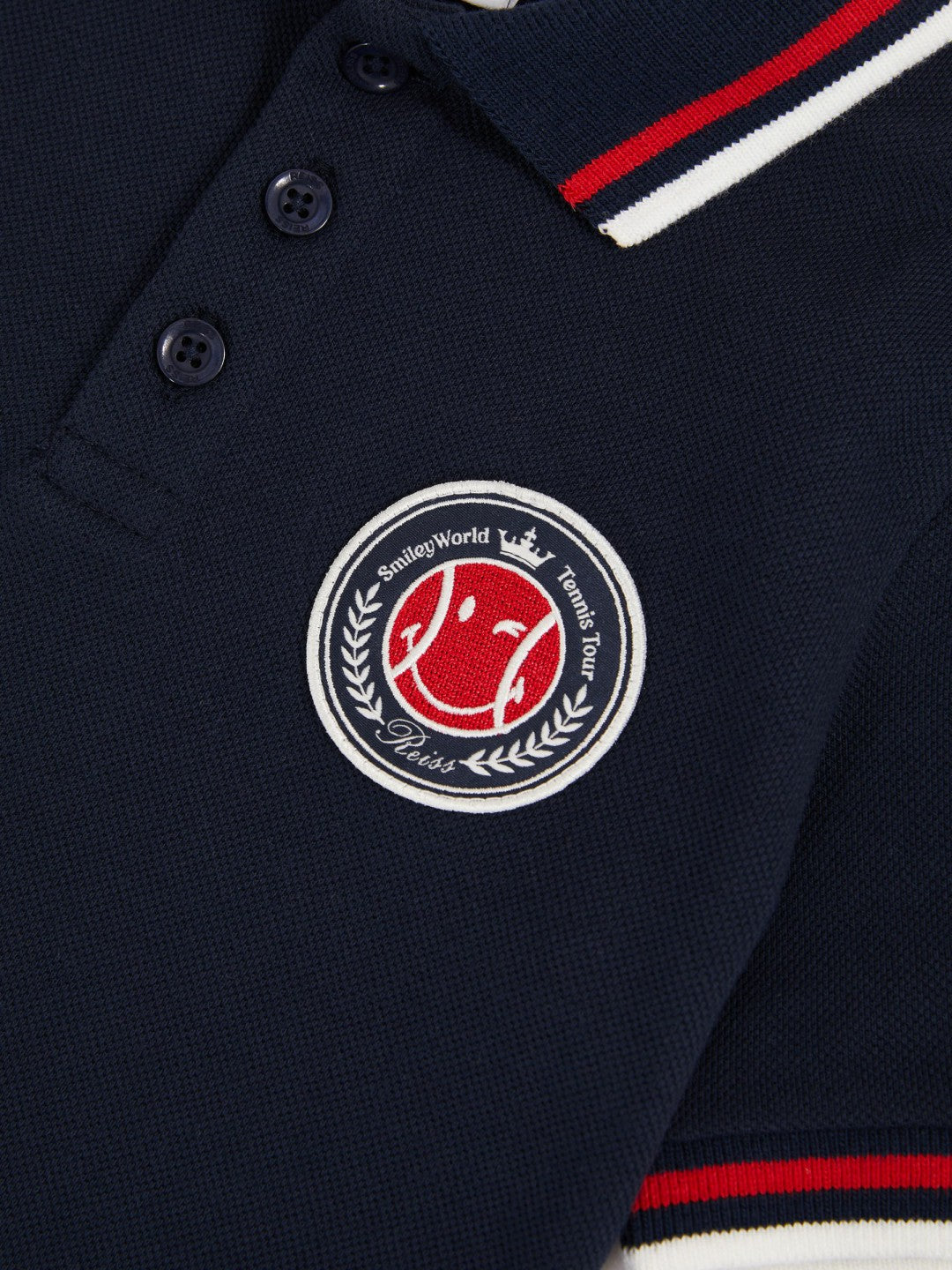 Children & Baby 9-13 yrs SmileyWorld Piqué Polo Shirt in Navy