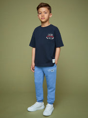 Children & Baby 9-13 yrs SmileyWorld Oversize T-Shirt in Navy