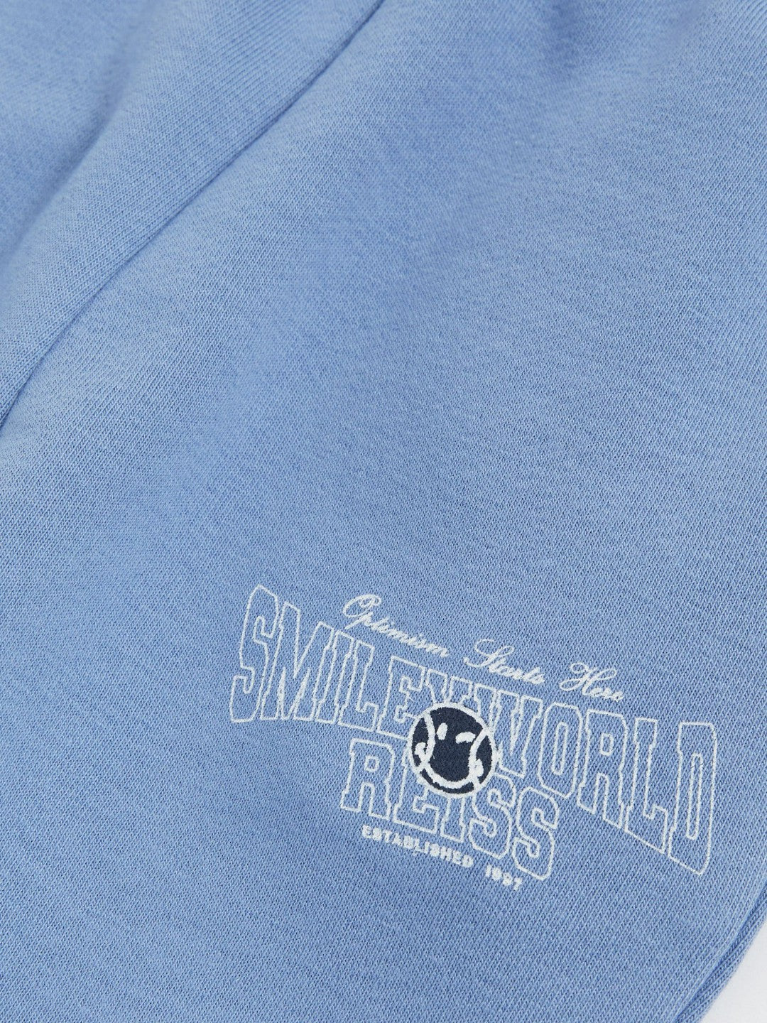Children & Baby 3-9 yrs SmileyWorld Cuffed Joggers Unisex Fit in Blue