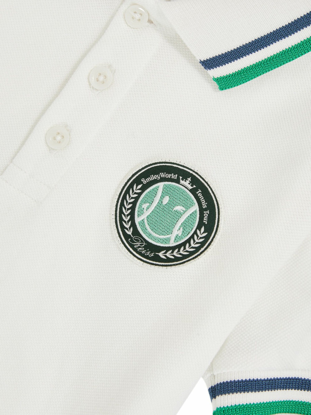 Children & Baby 3-9 yrs SmileyWorld Piqué Polo Shirt in White