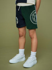 Children & Baby 13-14 yrs SmileyWorld Towelling Shorts in Blue