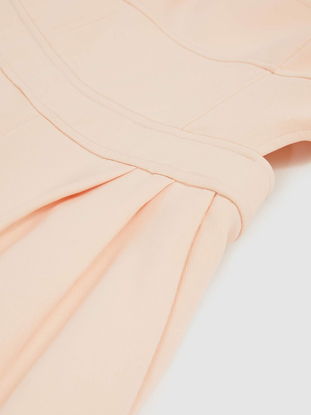 Women Wide-Leg Cut-Out Jumpsuit in Pale Pink