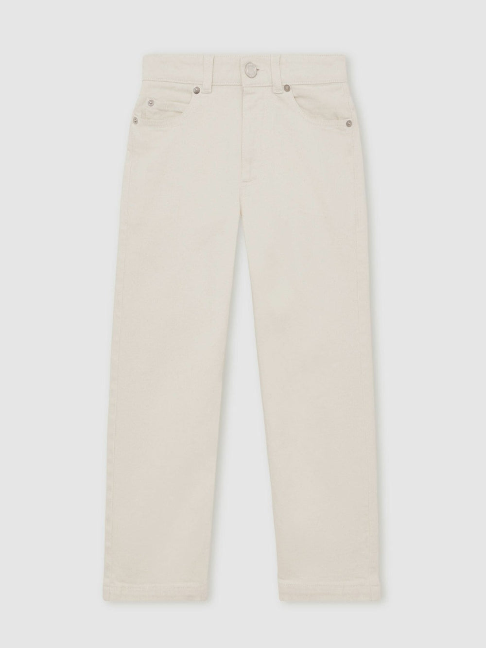 Children & Baby 9-13 yrs Relaxed-Fit Jeans in Off White