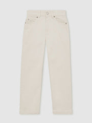 Children & Baby 9-13 yrs Relaxed-Fit Jeans in Off White