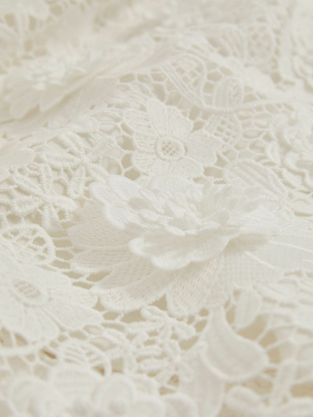Children & Baby 13-14 yrs Guipure-Lace Midi Dress in Ivory
