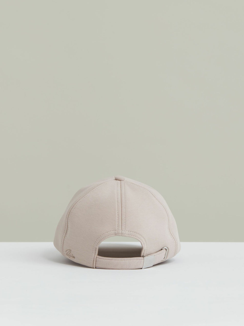 Men Jersey Logo-Embroidered Baseball Cap in Light Camel
