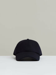 Men Jersey Logo-Embroidered Baseball Cap in Navy