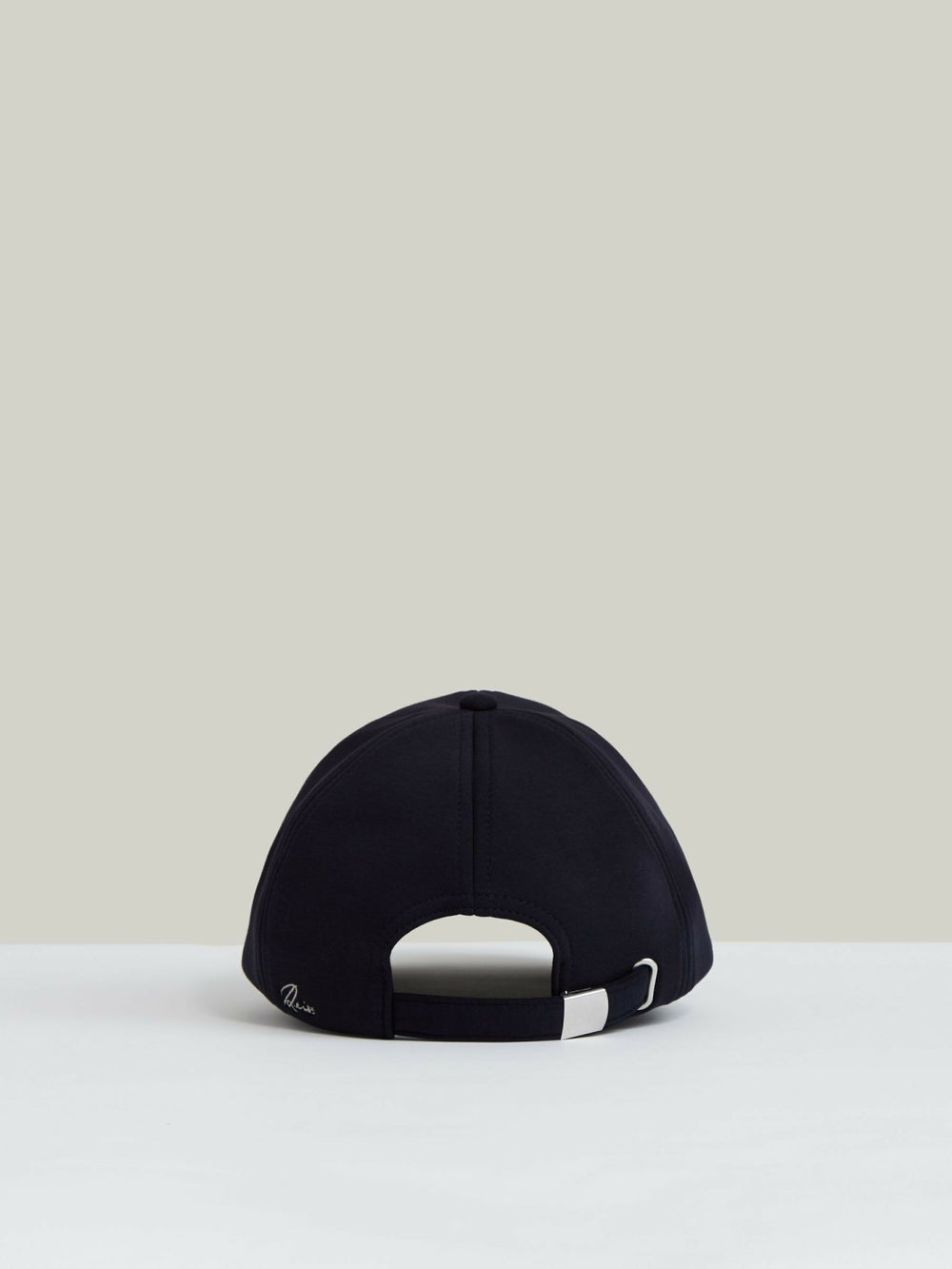 Men Jersey Logo-Embroidered Baseball Cap in Navy