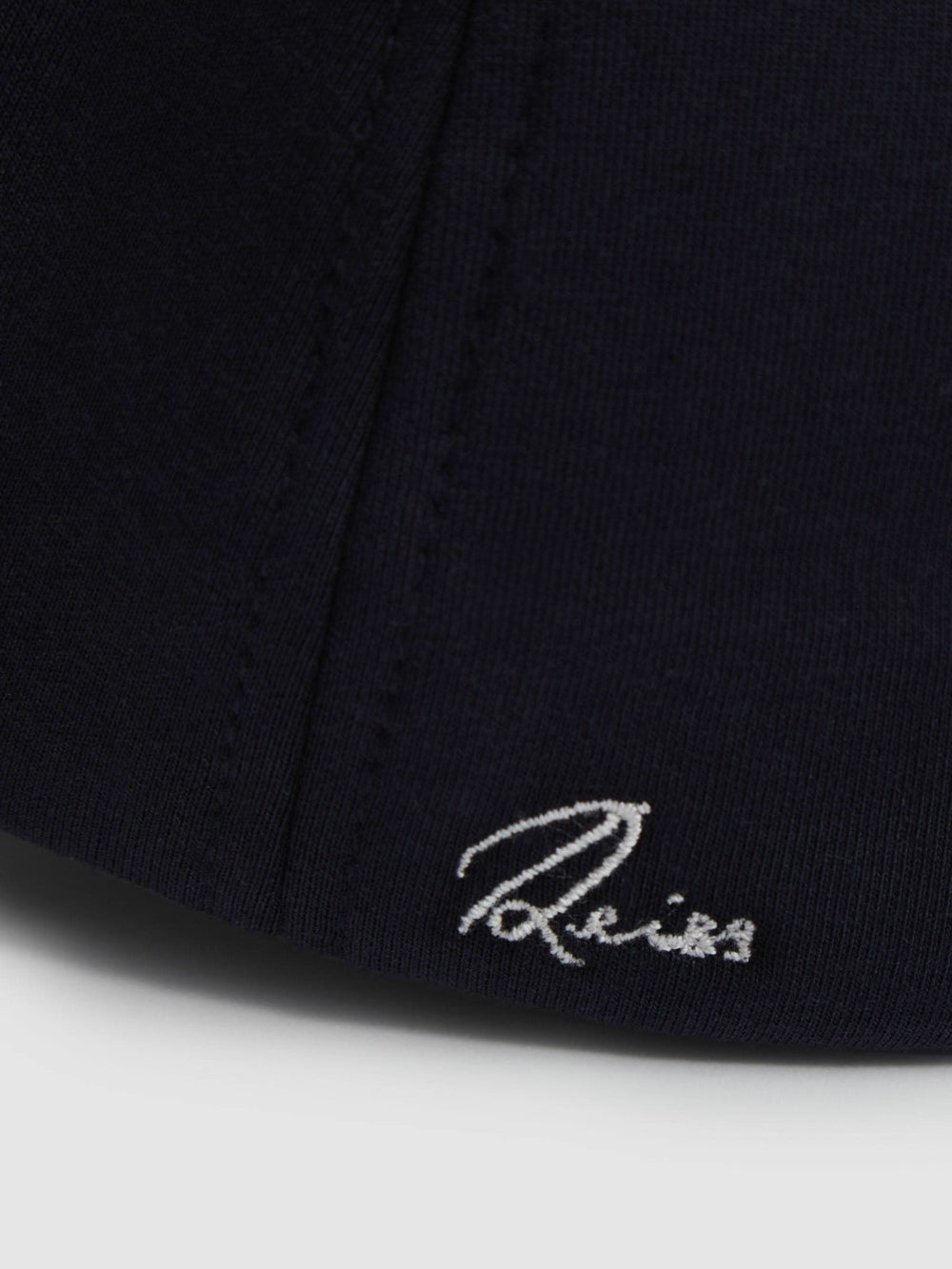 Men Jersey Logo-Embroidered Baseball Cap in Navy