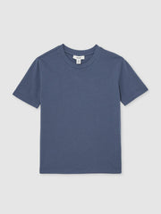 Children & Baby 3-9 yrs Crew Neck T-Shirt in Ocean Blue