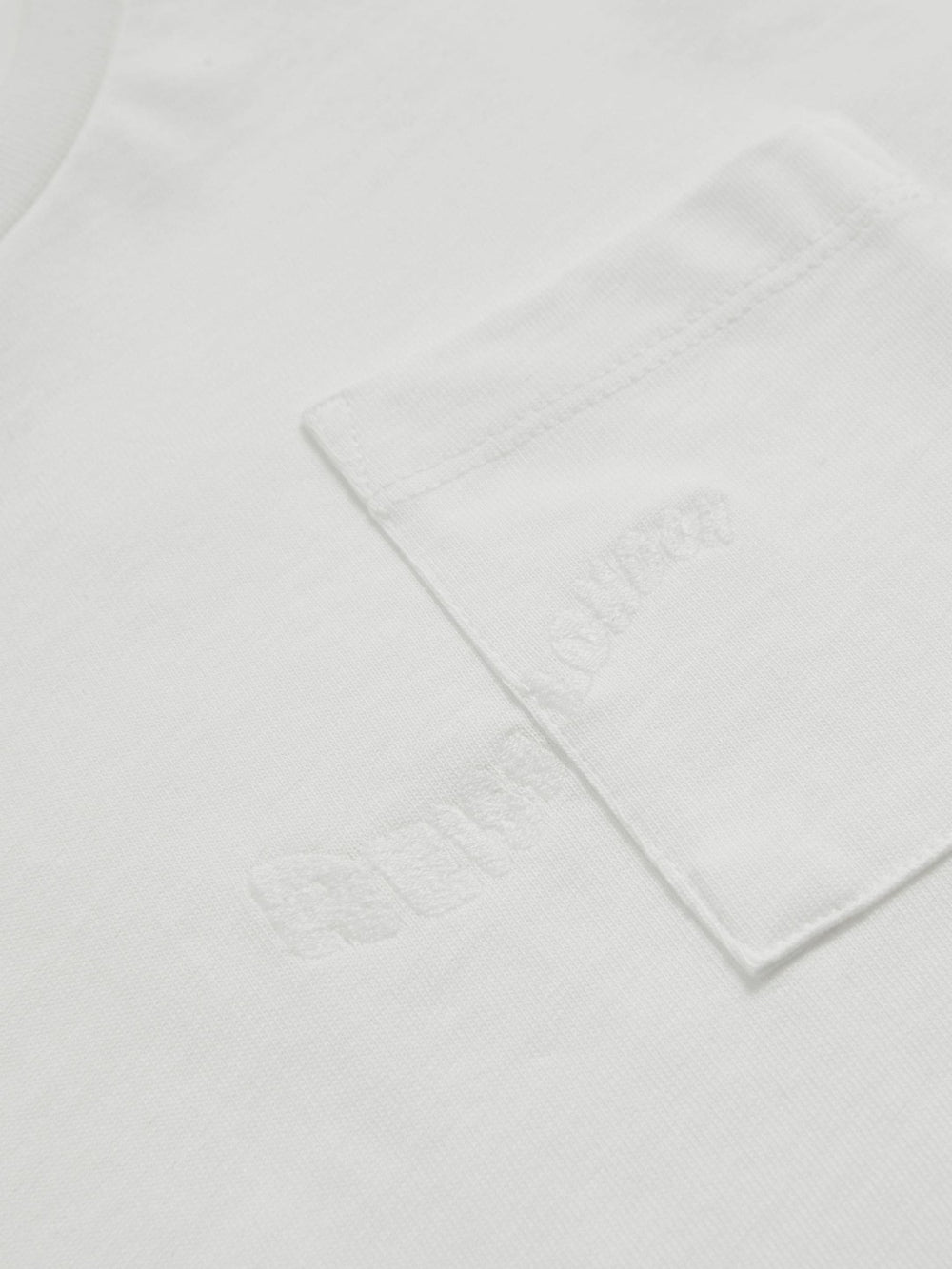 Children & Baby 3-9 yrs Cotton Palm-Embroidery Oversize T-Shirt in Off White