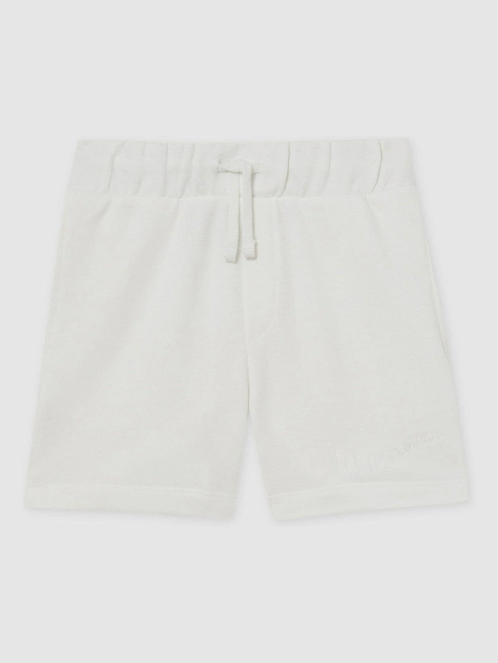 Children & Baby 3-9 yrs Cotton Brand-Embroidered Shorts in Off White