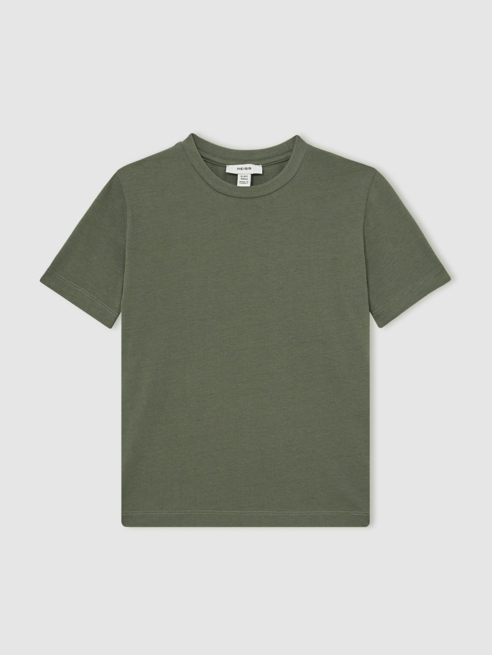 Children & Baby 9-13 yrs Crew Neck T-Shirt in Dark Sage