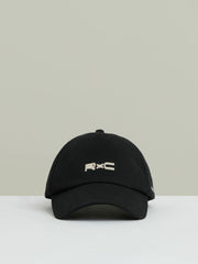 Men | Ché Logo-Embroidered Cap in Black
