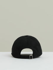 Men | Ché Logo-Embroidered Cap in Black