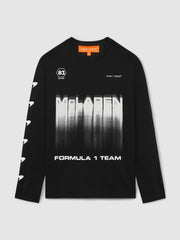 Men McLaren F1 Team British GP T-Shirt Unisex Fit in Black