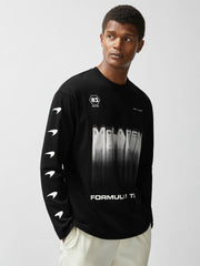 Men McLaren F1 Team British GP T-Shirt Unisex Fit in Black