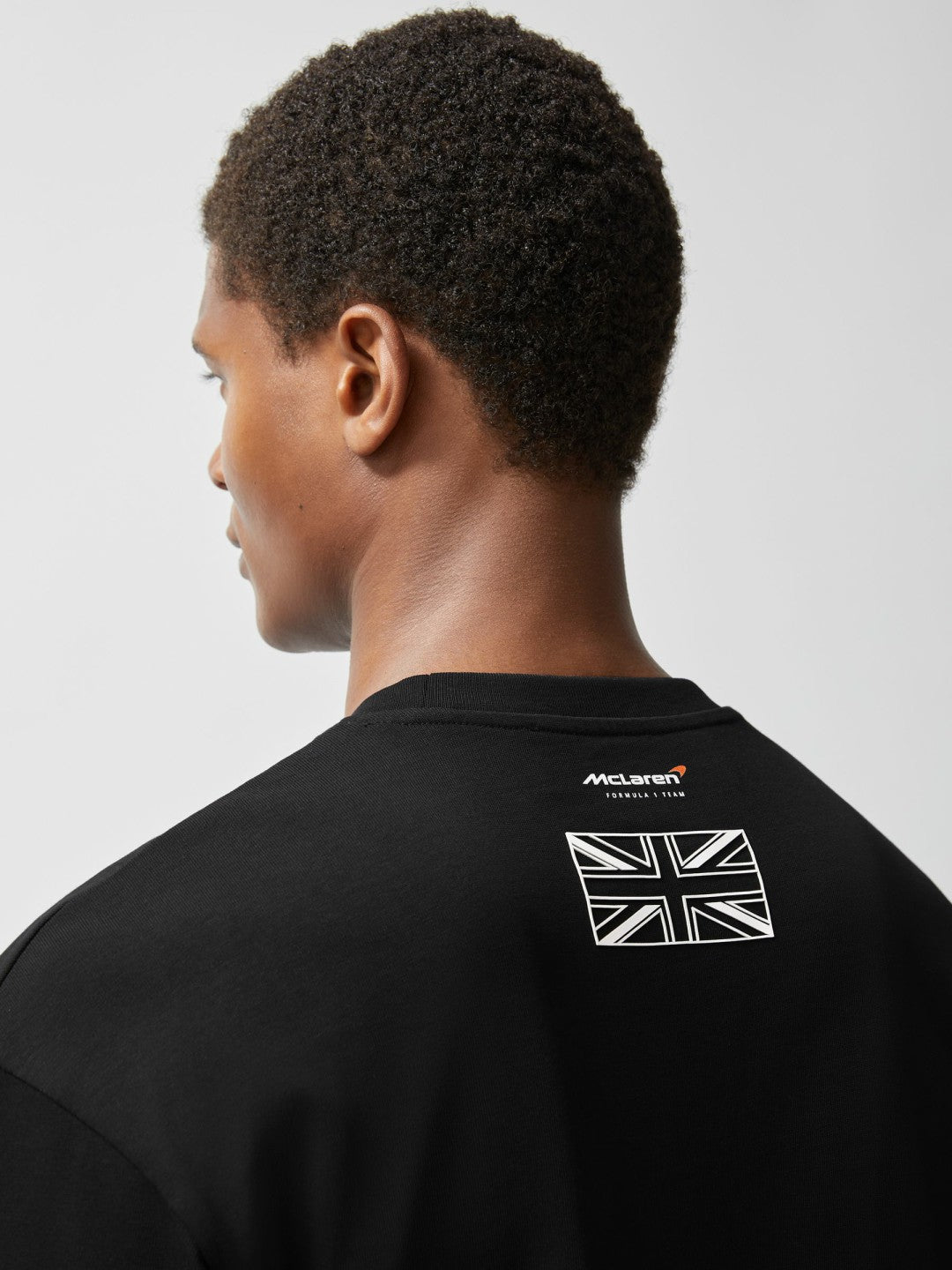 Men McLaren F1 Team British GP T-Shirt Unisex Fit in Black