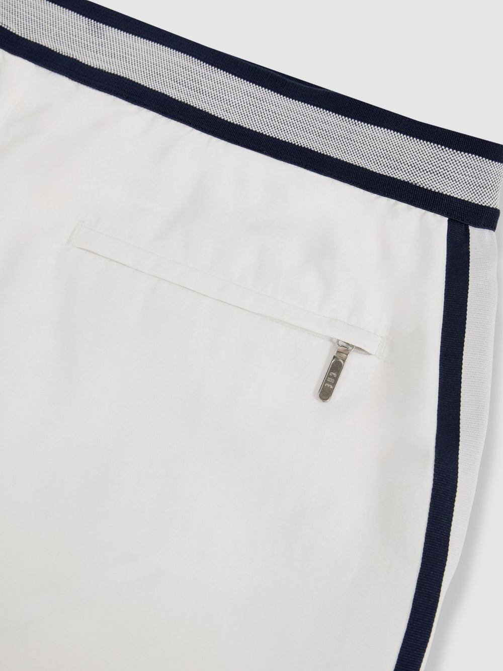 Men | Ché Stripe-Trim Swim Shorts in White