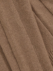 Children & Baby 9-13 yrs Wool-Cashmere Reverse-Seam Jumper in Camel