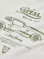 Children & Baby 3-9 yrs Cotton Motor Cars-Print T-Shirt in White/Green