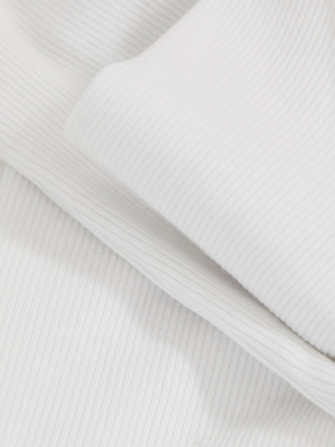 Children & Baby 13-14 yrs Cotton Ruched Long-Sleeve T-Shirt with Stretch in Ivory
