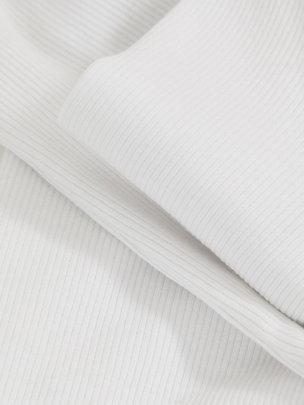 Children & Baby 13-14 yrs Cotton Ruched Long-Sleeve T-Shirt with Stretch in Ivory