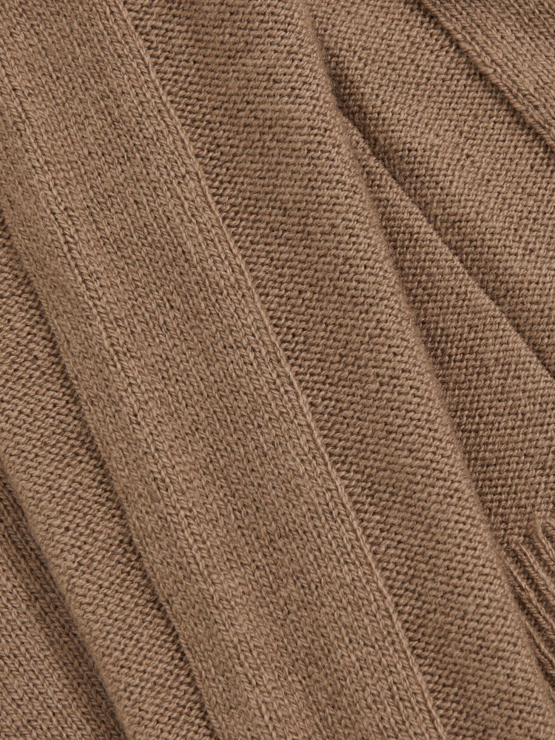 Children & Baby 13-14 yrs Wool-Cashmere Reverse-Seam Jumper in Camel