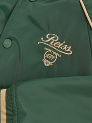 Children & Baby 3-9 yrs Motor Cars Embroidered Bomber Jacket in Forest Green/Off White