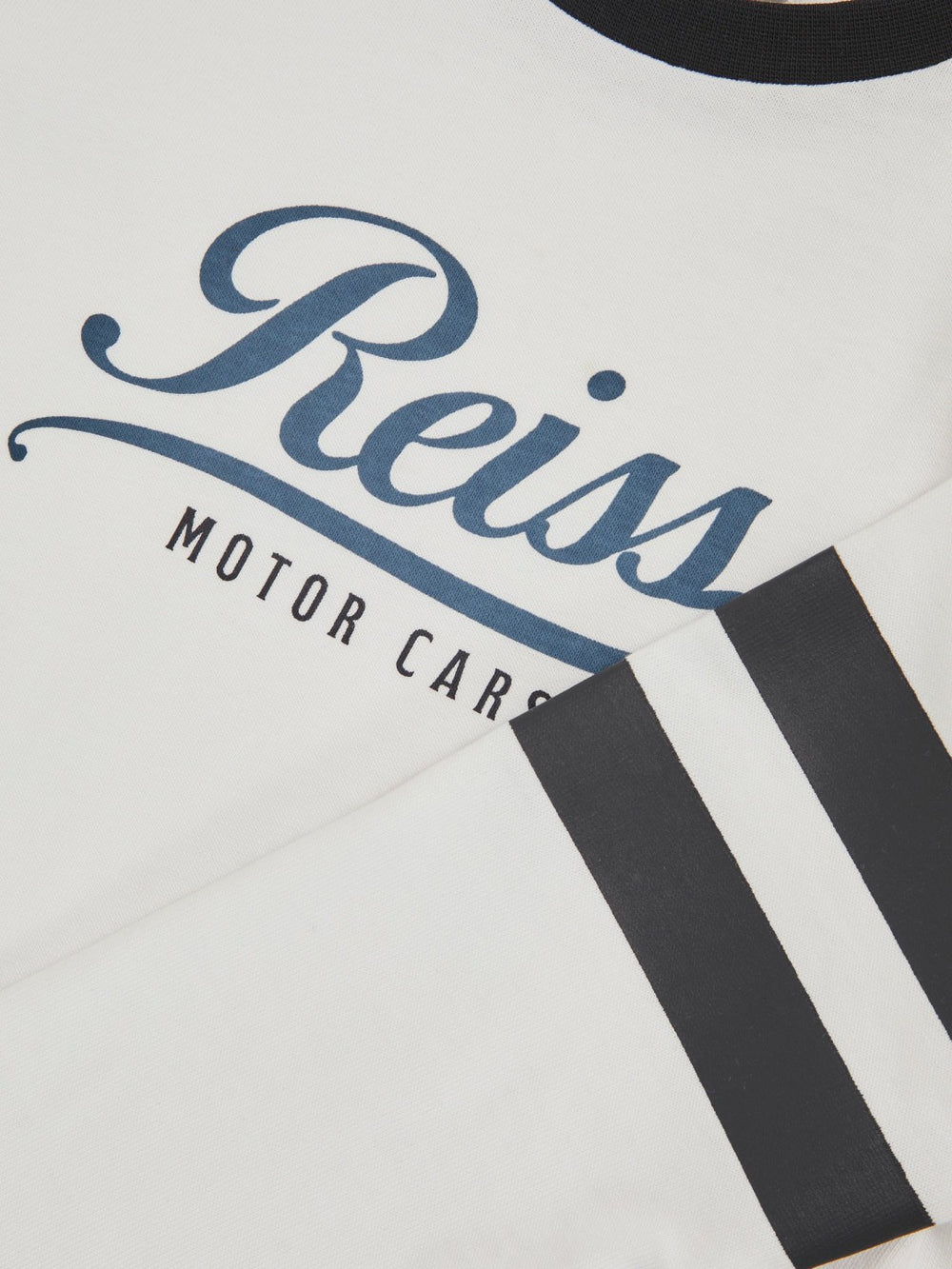 Children & Baby 13-14 yrs Cotton Motor Cars Logo T-Shirt in White/Blue
