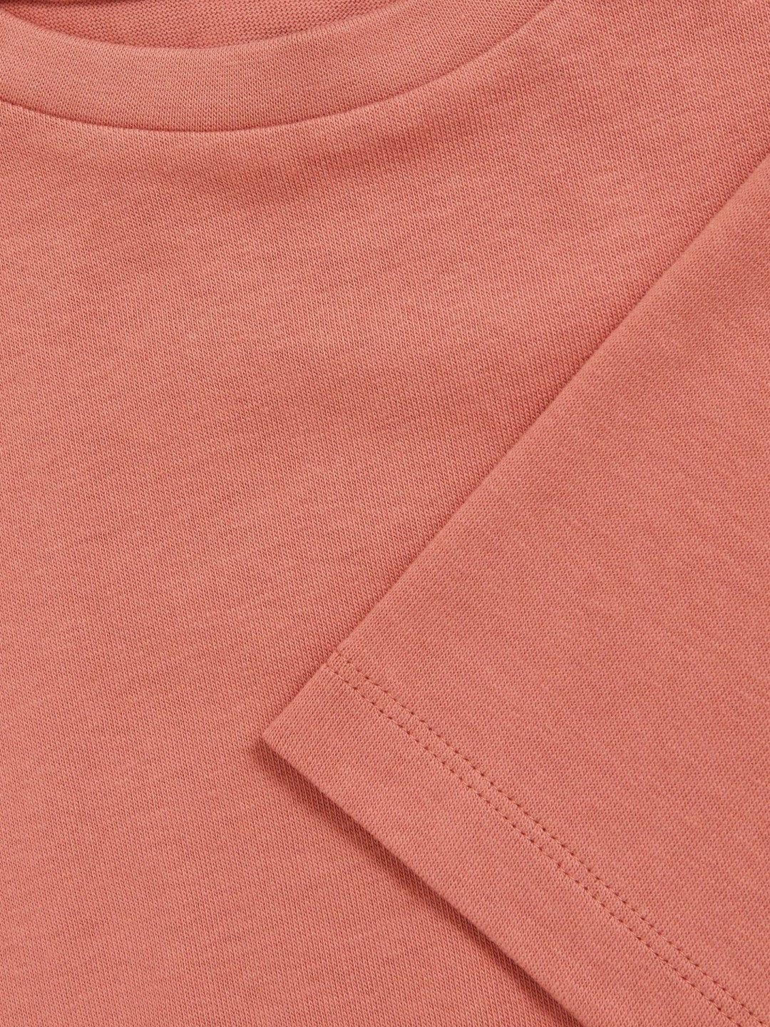 Children & Baby 9-13 yrs Cotton Oversized Cropped T-Shirt in Rose